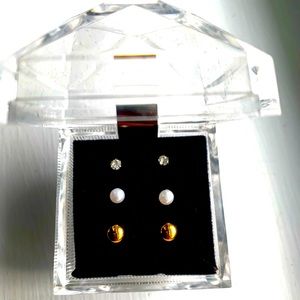 New Stud earring Set of 3